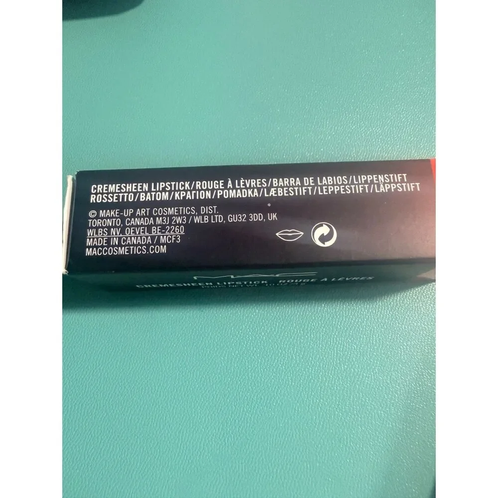 NIB MAC Pretty Boy Cremesheen Lipstick